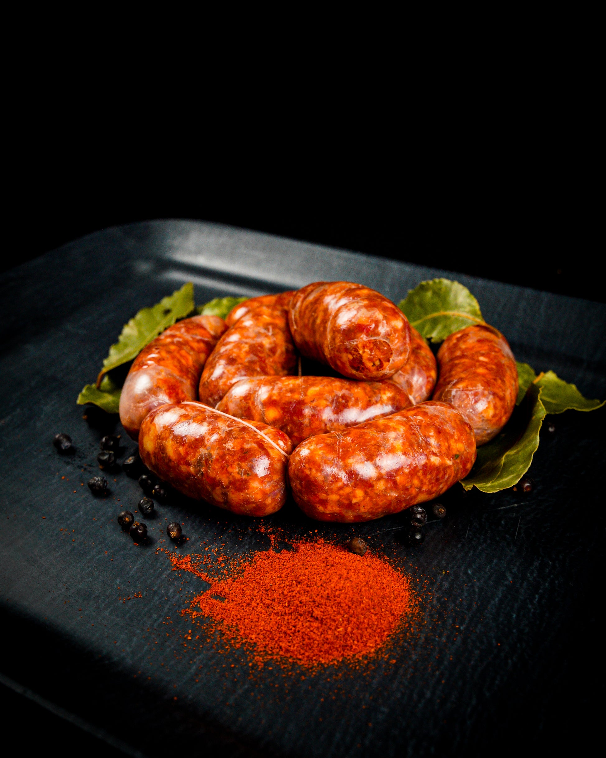 Salsiccia piccante a punta di coltello