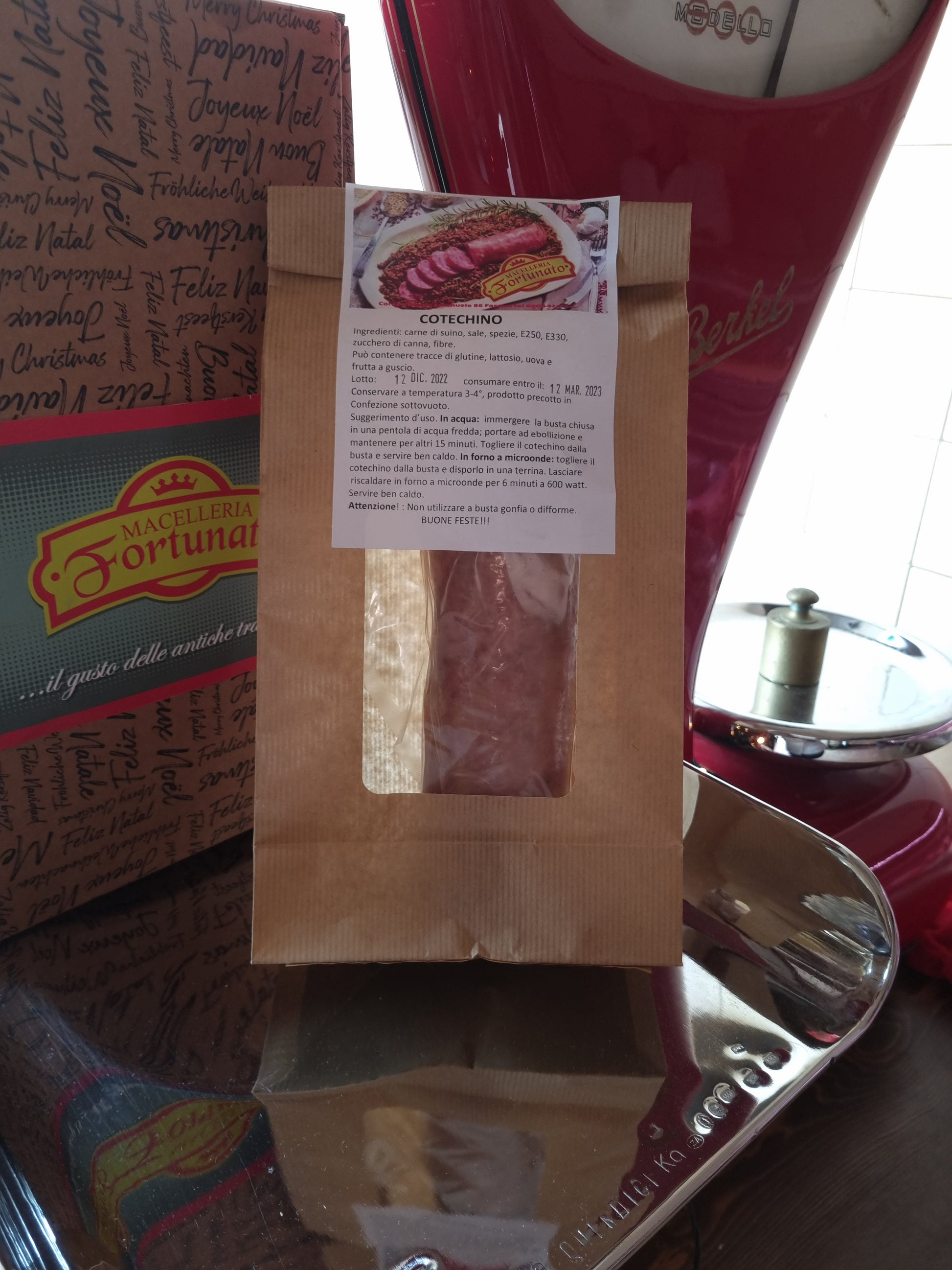 🐷 Cotechino Artigianale Pugliese (400g)